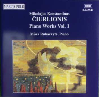 CD Muza Rubackyte: Piano Works Vol. 1