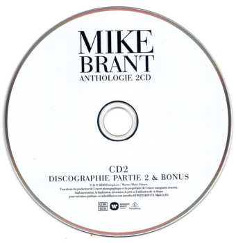 2CD Mike Brant: Anthologie 2 CD