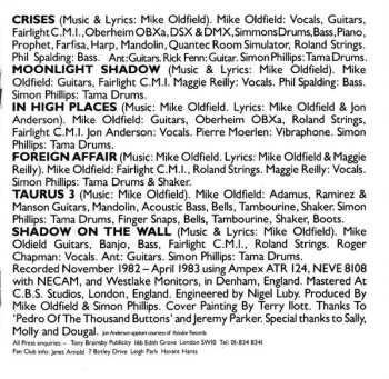CD Mike Oldfield: Crises