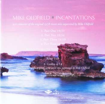 CD Mike Oldfield: Incantations
