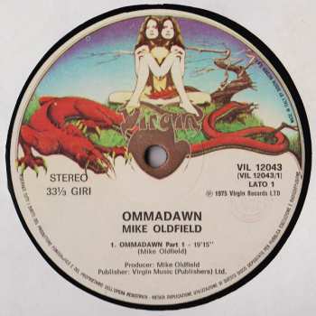 LP Mike Oldfield: Ommadawn