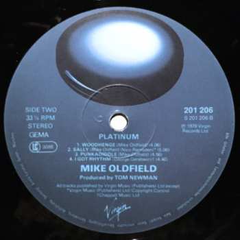 LP Mike Oldfield: Platinum