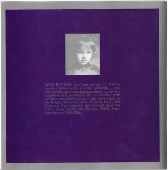 CD Mike Patton: Adult Themes For Voice