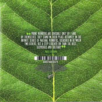 CD Mike Patton: The Solitude Of Prime Numbers (Music From The Film And Inspired By The Book)