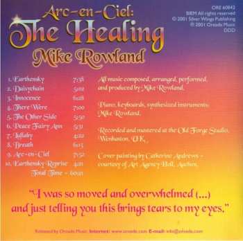 CD Mike Rowland: Arc-En-Ciel: The Healing