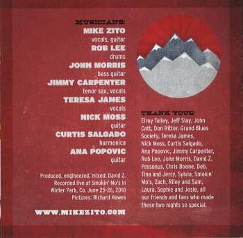 CD Mike Zito: Live From The Top