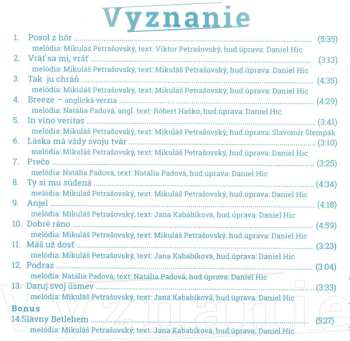 CD Miki A Natália Petrašovskí: Vyznanie