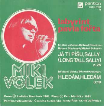 SP Miki Volek: Ja Ti Píšu, Sally / Hledám Hledám