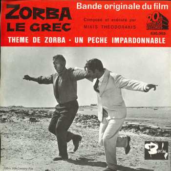 SP Mikis Theodorakis: Bande Originale Du Film Zorba Le Grec