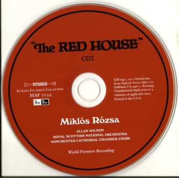 2CD Miklós Rózsa: The Red House (Complete Original Motion Picture Score)
