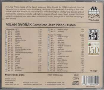 CD Milan Dvořák: Complete Jazz Piano Etudes