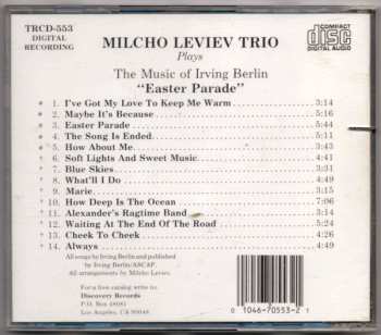 CD Milcho Leviev Trio: Milcho Leviev Trio Plays The Music Of Irving Berlin "Easter Parade"