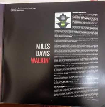 LP Miles Davis All Stars: Walkin' NUM