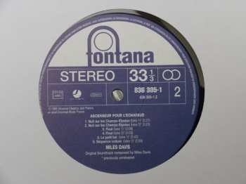 LP Miles Davis: Ascenseur Pour L'Échafaud (Lift To The Scaffold)