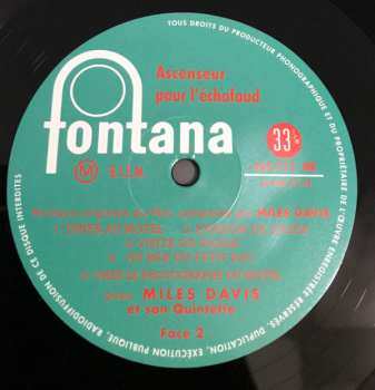 EP Miles Davis: Ascenseur Pour L'Échafaud LTD