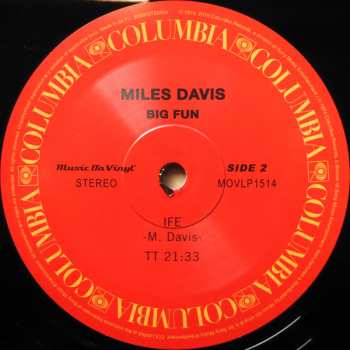 2LP Miles Davis: Big Fun