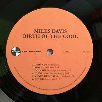 LP Miles Davis: Birth Of The Cool
