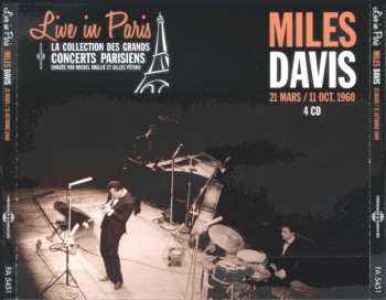 4CD Miles Davis: Live In Paris - 21 Mars / 11 Oct. 1960
