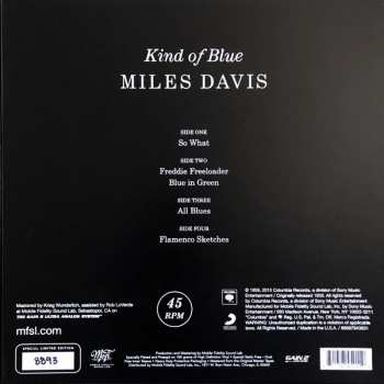 2LP/Box Set Miles Davis: Kind Of Blue LTD | NUM | DLX