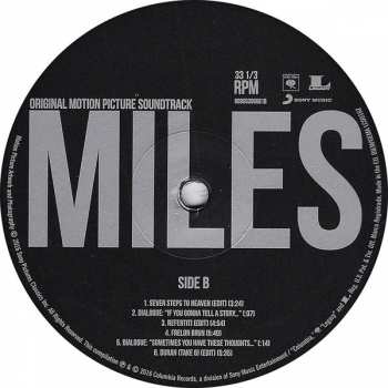 2LP Miles Davis: Miles Ahead (Original Motion Picture Soundtrack)