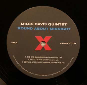 LP Miles Davis: 'Round About Midnight LTD