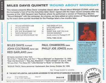CD Miles Davis: 'Round About Midnight
