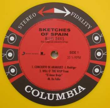 LP Miles Davis: Sketches Of Spain LTD | CLR