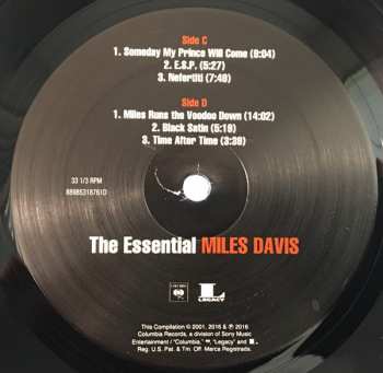 2LP Miles Davis: The Essential Miles Davis