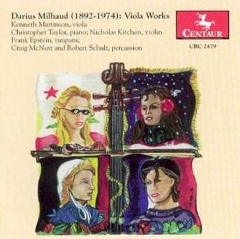 Album Milhaud / Martinson: Sonata 1 For Viola And Pia
