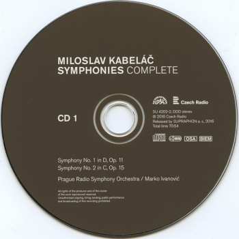 4CD/Box Set Prague Radio Symphony Orchestra: Symphonies Complete