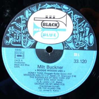 LP Milt Buckner: Boogie Woogie USA