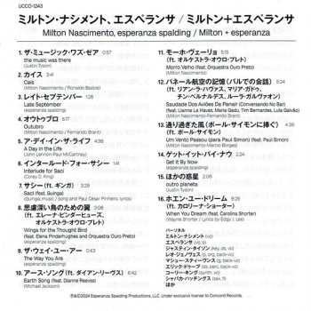 CD Esperanza Spalding: Milton + Esperanza