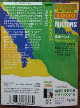 CD Milton Nascimento: Miltons LTD