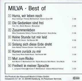 CD Milva: Best Of