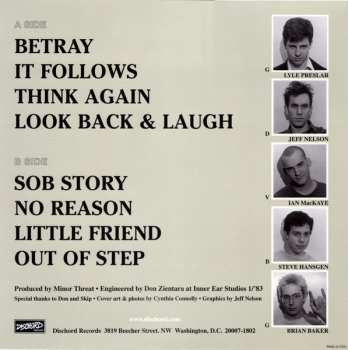 LP Minor Threat: Out Of Step