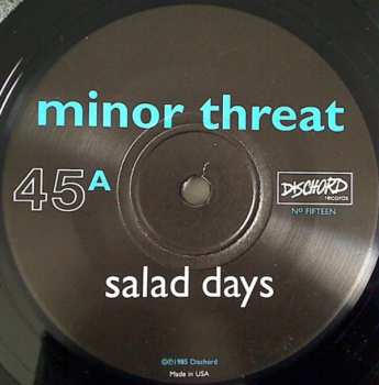 SP Minor Threat: Salad Days