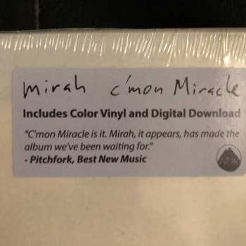 LP Mirah: C'mon Miracle CLR
