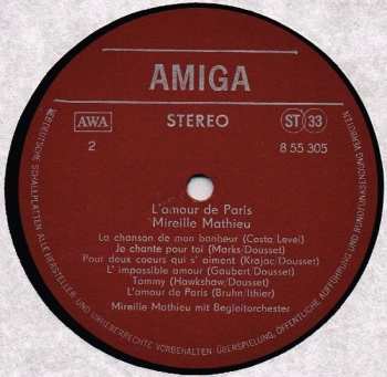 LP Mireille Mathieu: L'Amour De Paris
