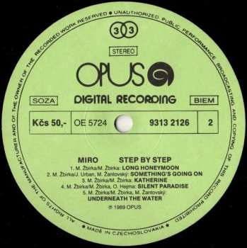 LP Miroslav Žbirka: Step By Step