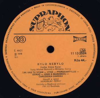 LP Miroslav Černý: Bylo Nebylo