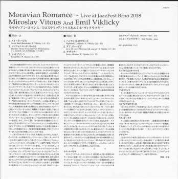 LP Miroslav Vitous: Moravian Romance (Live At JazzFest Brno 2018)