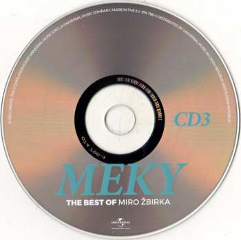 3CD Miroslav Žbirka: Meky (The Best Of Miro Žbirka)