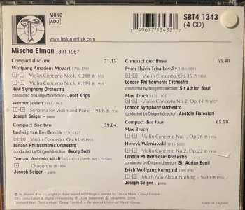 4CD/Box Set Ludwig van Beethoven: Violin Concertos: The Complete Decca Recordings, Vol.I 