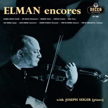 Album Mischa Elman: Elman Encores