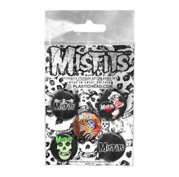Merch Misfits: Set of Buttons Misfits Button Badge Set