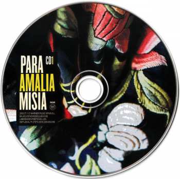 2CD Mísia: Para Amalia