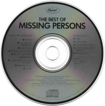 CD Missing Persons: The Best Of Missing Persons