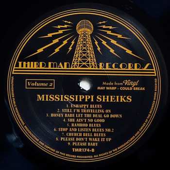 LP Mississippi Sheiks: Volume 2 (Complete Recorded Works Presented In Chronological Order : June 12, 1930 To October 24, 1931)