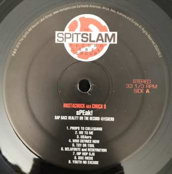 LP Mista Chuck: sPEak! Rap Race Reality On The Record @Eckerd LTD