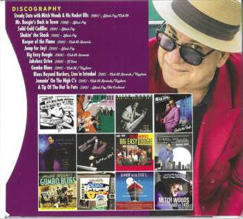 2CD Mitch Woods: Friends Along The Way - Double Deluxe Edition